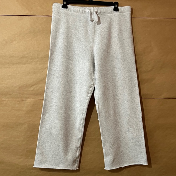 Frank & Eileen Pants - Frank & Eileen Catherine 24" Favorite Sweatpant Wide Leg High Rise Pants Size M